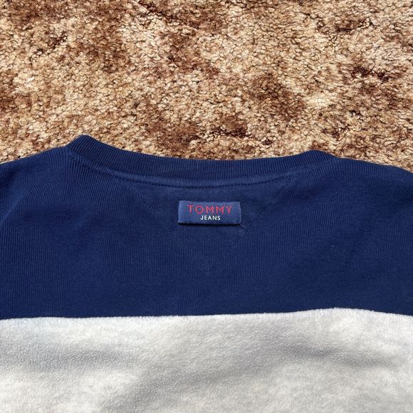 Tommy Jeans Sweater Men’s Extra Large Knit Long Sleeve Tommy 88 - Picture 11 of 12